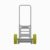 Trolley Professionale – Kit carrello multiuso universale in Acciaio Zincato – 9702000TR